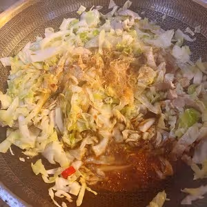 圓白菜（包菜）粉絲炒肉~光碟