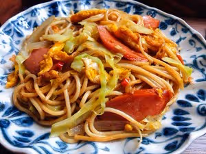 中式炒意面