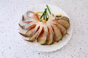 孔雀開屏鱸魚