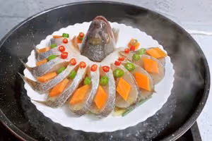 孔雀開屏鱸魚