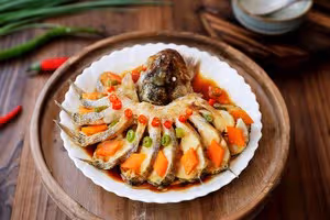 孔雀開屏鱸魚