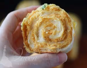 外酥內軟‼️滿滿的肉鬆❗️香蔥墨西哥肉鬆小吐司
