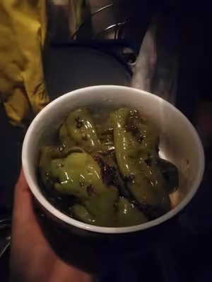 一人食：虎皮尖椒（油燜青椒）