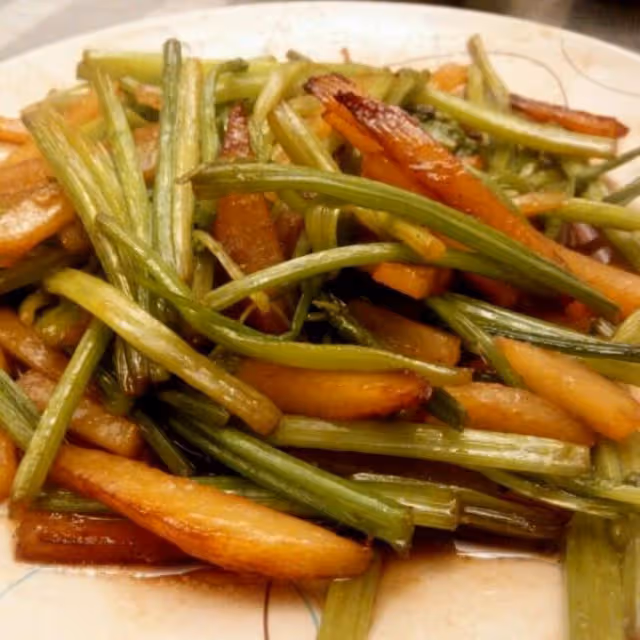 芹菜炒土豆