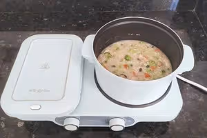 咸口的燕麥粥