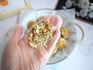 無需打發❗️小時候的味道❗️黑芝麻椒鹽酥❗️