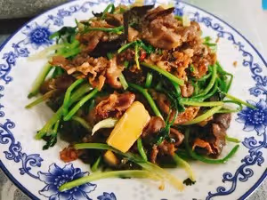 香菜羊肉卷