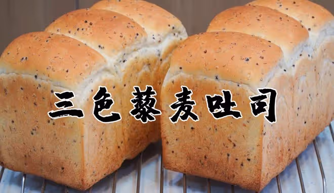 三色藜麥吐司｜最近超愛的一款吐司