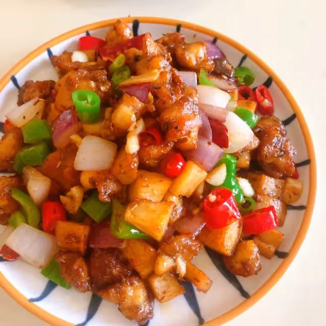雙椒雞脆骨（掌中寶）