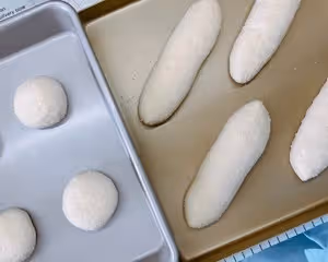 金燦燦的芝士蒜香法式軟麵包，香迷糊了！🥖🥖