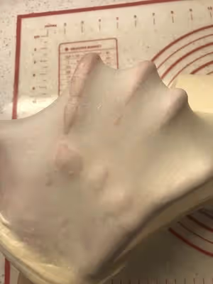 中筋麵粉做的細膩綿軟三明治白麵包