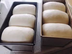 中筋麵粉做的細膩綿軟三明治白麵包
