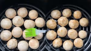 用空氣炸鍋做🍄爆汁口蘑