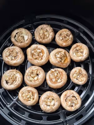 用空氣炸鍋做🍄爆汁口蘑