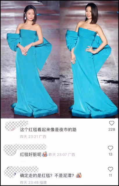 金鐘獎紅毯，林心如楊瑾華小S眾星爭艷難分上下，對比同款方顯差距
