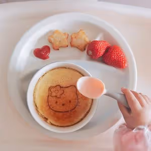 HELLO KITTY限量版雞蛋羹來嘍