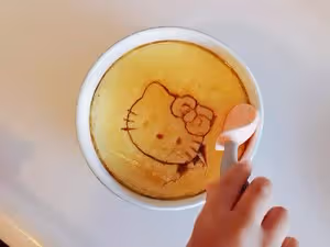 HELLO KITTY限量版雞蛋羹來嘍