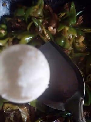 辣椒炒雞心