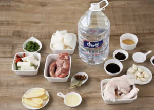 蘿蔔蹄筋牛腩煲