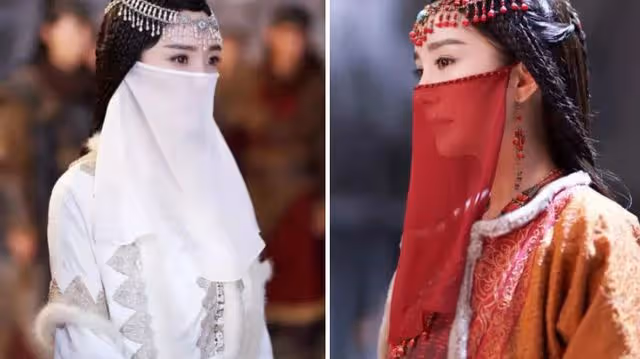 一眼萬年的異域公主們:熱巴美成壁畫,楊冪風情萬種,而她驚艷時光