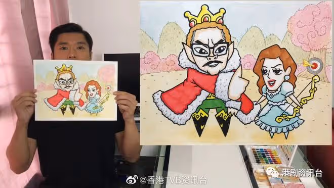 《愛回家》Terry系隱世畫家！神還原TVB經典角色畫技驚人