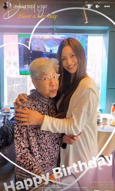 眾星為羅蘭慶生！88歲「鬼後」滿頭白髮精神好，嘟嘴賣萌太可愛