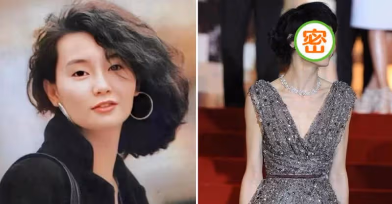58歲張曼玉美出新高度，深V亮片裙太驚艷，不愧是「凍齡女神」網友：太美了