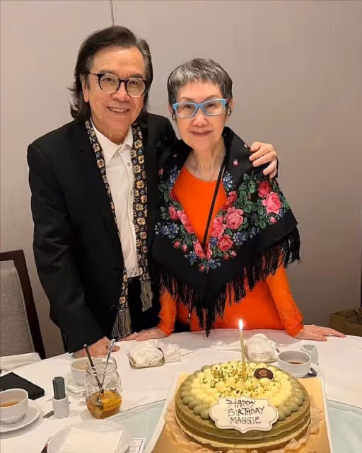 恩愛46年，75歲TVB老戲骨吻賀太太生日，陪伴太太戰勝大腸癌