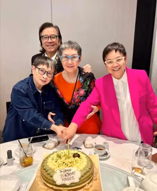恩愛46年，75歲TVB老戲骨吻賀太太生日，陪伴太太戰勝大腸癌