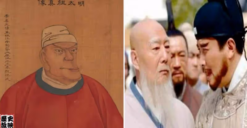 朱元璋去拜佛，問方丈：朕要跪下嗎？方丈用8個字救了全寺人