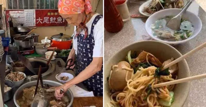 雲林85歲阿嬤「20元乾麵」賣數十年，叫聲「阿嬤」續面不加錢 「月賠10萬也努力扛」：賠錢賺公德