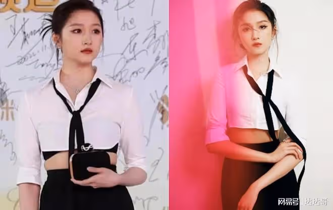 金雞獎|同韓女星金雪炫撞造型 關曉彤出事腰間贅肉嚇  壞網友