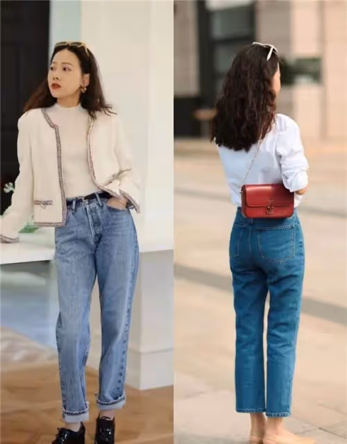 「下半身胖」的女人儘量少穿闊腿褲和無痕褲,其實穿這些更顯瘦