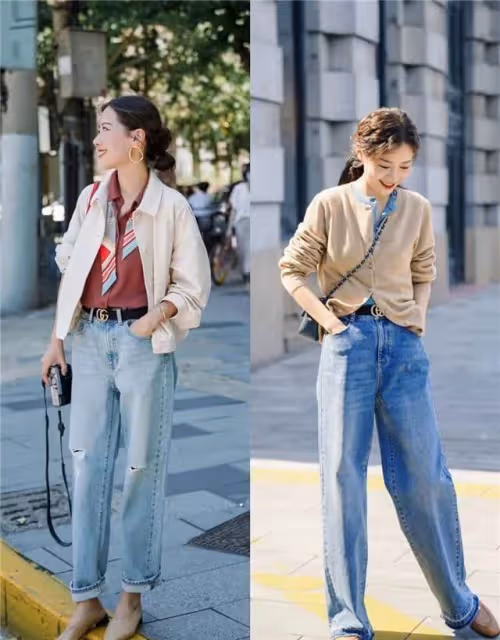 「下半身胖」的女人儘量少穿闊腿褲和無痕褲,其實穿這些更顯瘦