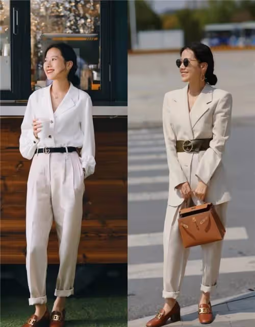 「下半身胖」的女人儘量少穿闊腿褲和無痕褲,其實穿這些更顯瘦