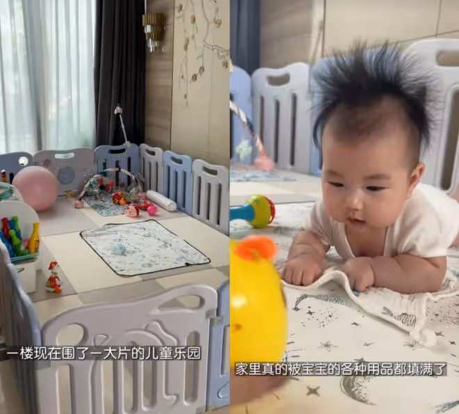 陳佩斯妹妹罕露面!三代同堂太溫馨,嫁豪門女兒穿弔帶裙身材出眾