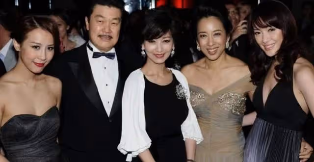 罕見同框！64歲朱玲玲與老公現身TVB晚宴，攜手走過14年恩愛如初