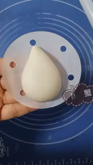 藍帽子小雪人饅頭