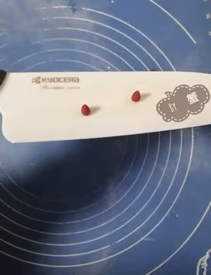 藍帽子小雪人饅頭