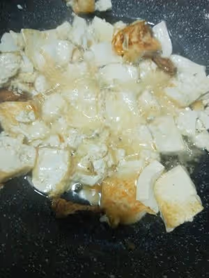 黃豆醬香煎豆腐