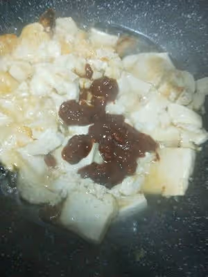黃豆醬香煎豆腐