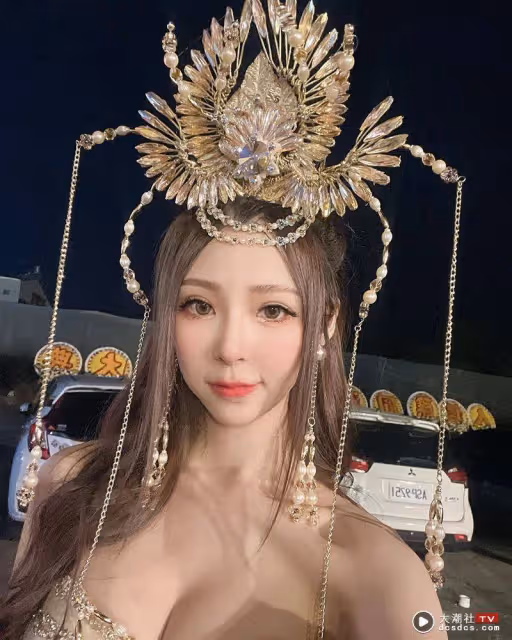 「最美禮生」寧寧拋衣裳變天界仙女　激裸解放狂野看光！網：美呆了