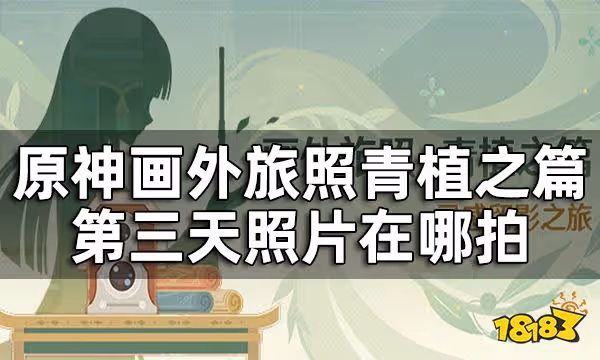 原神畫外旅照第三天照片在哪拍 畫外旅照青植之篇第三天攻略