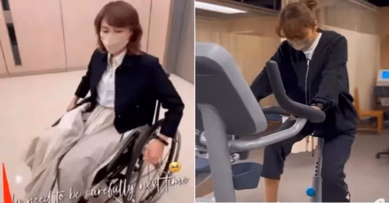 努力復健！當紅時為救弟弟「嫁大16歲跛腳富商」生3女　今​51歲近況曝光：坐著輪椅出行