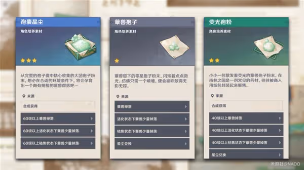 《原神》沙漠地區蕈獸討伐路線分享