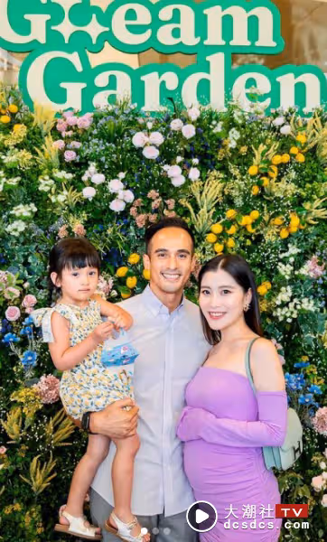 「馬來西亞最美千金」陳雪玲收超狂玫瑰花!大到像樹一樣 可以遮小孩