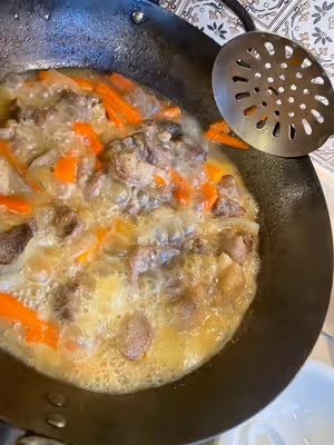 新疆羊肉抓飯（不糊底電飯煲版）