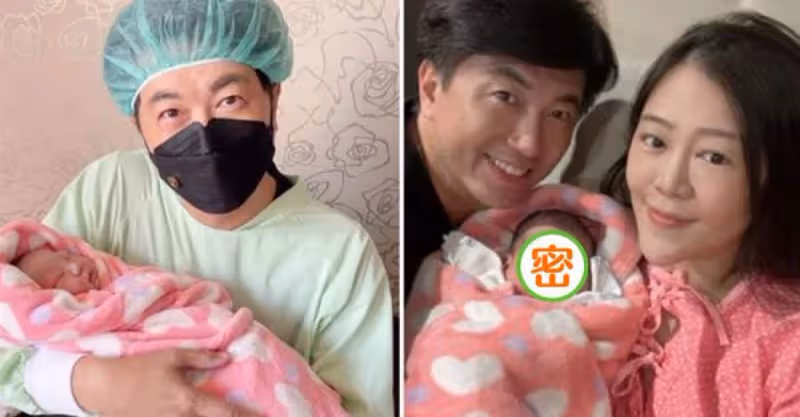 49歲八點檔男星吳皓昇「中年得女」瞬間變身「女兒奴」抱著女兒「淚流不止」激動喊：長得像媽媽超美