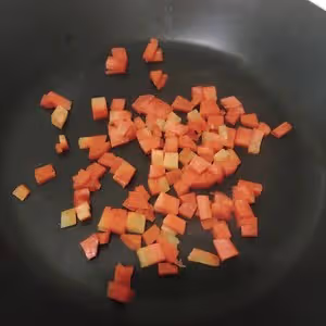 黑椒牛肉火腿雙拼披薩8寸