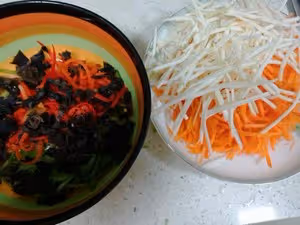 魚香肉絲餡包子